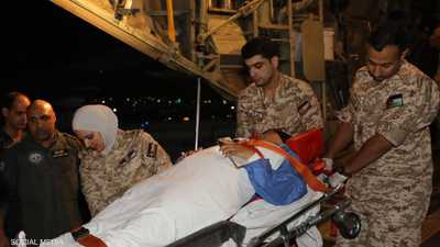 الجيش الأردني يجلي مصابين من مصر بطائرة إخلاء طبي متخصصة