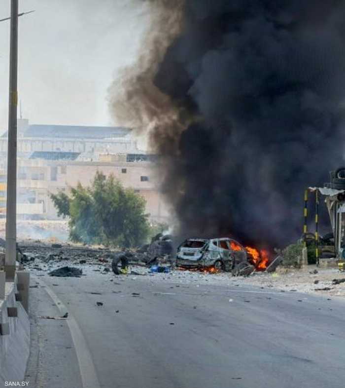 انفجار وقع شمالي إدلب في سوريا