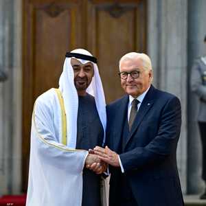 الشيخ محمد بن زايد وفرانك فالتر شتاينماير