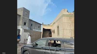 إصابتان وأضرار بمسجد إثر سقوط مقذوف حوثي في جازان
