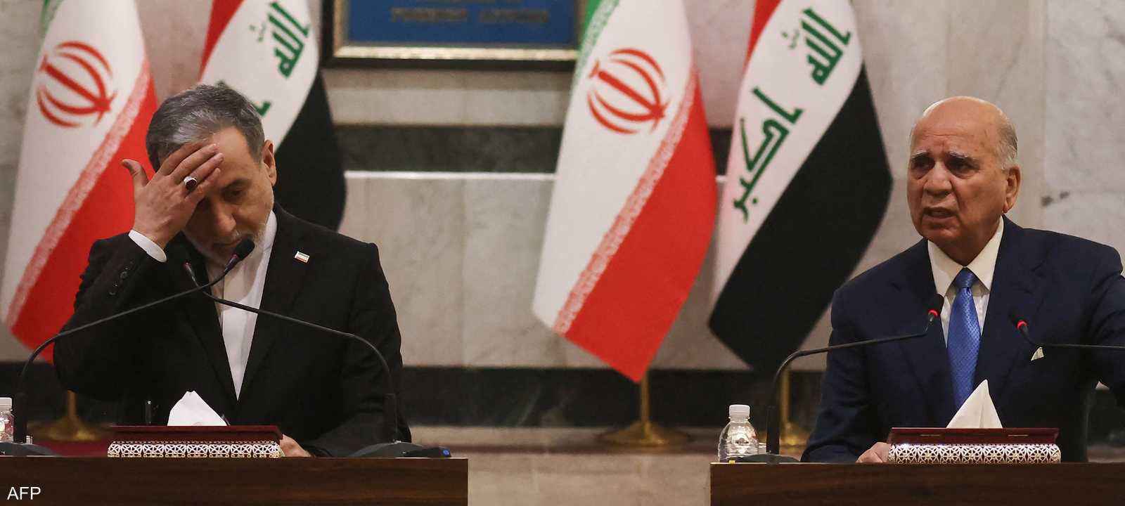 مباحثات حسين وعراقجي جاءت بعد إغلاق العراق منافذ مع إيران