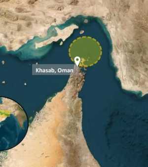 وقع الحادث على مسافة 16 ميلا بحريا شمال شرقي خصب