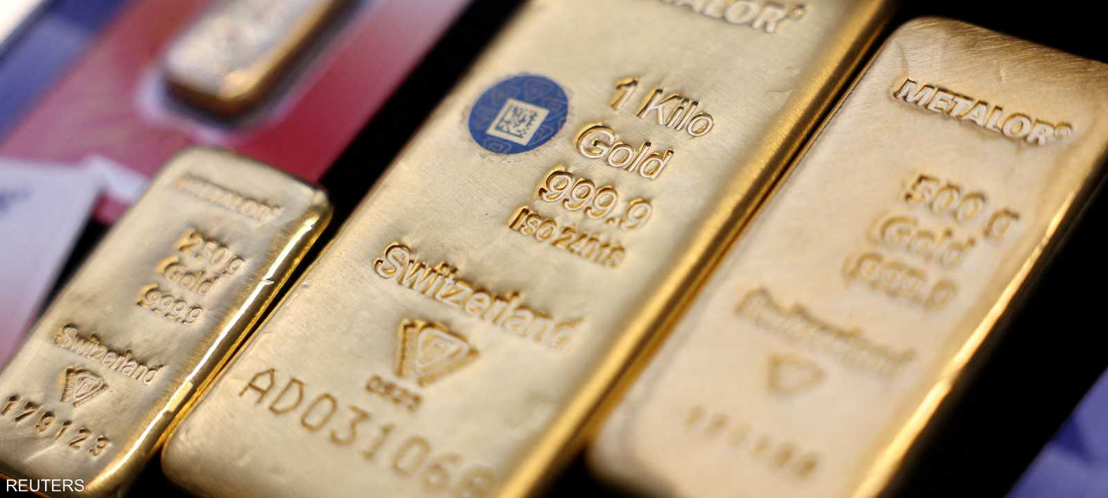 أرشيفية: سبائك ذهبية في لندن، بريطانيا