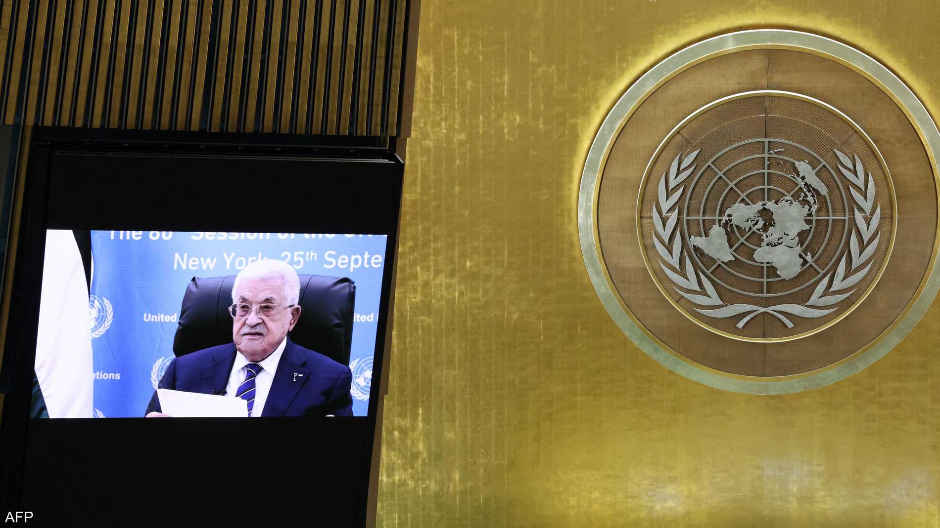 غوتيريش يأسف لحرمان عباس من حضور الجمعية العامة 