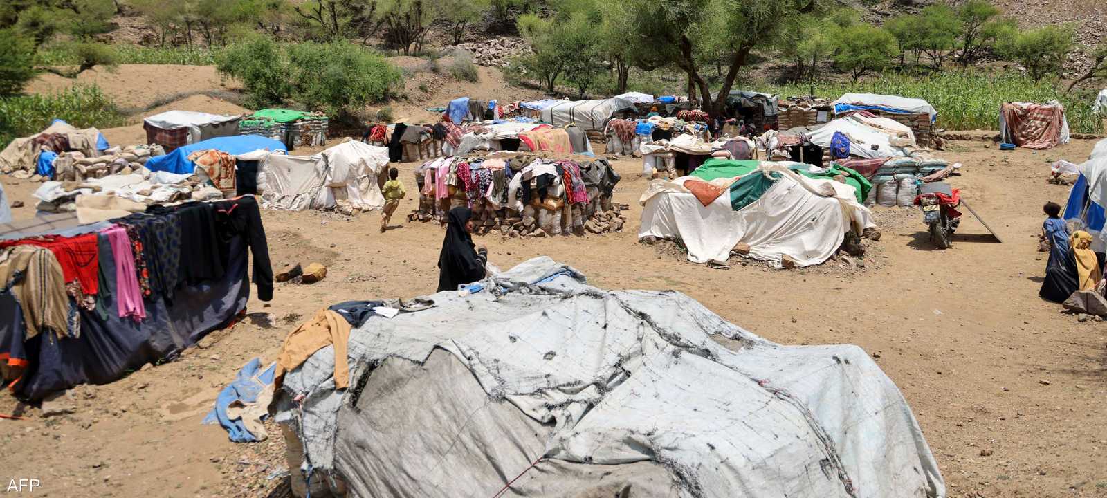 الحرب في اليمن أدت لنزوح عشرات الآلاف من السكان