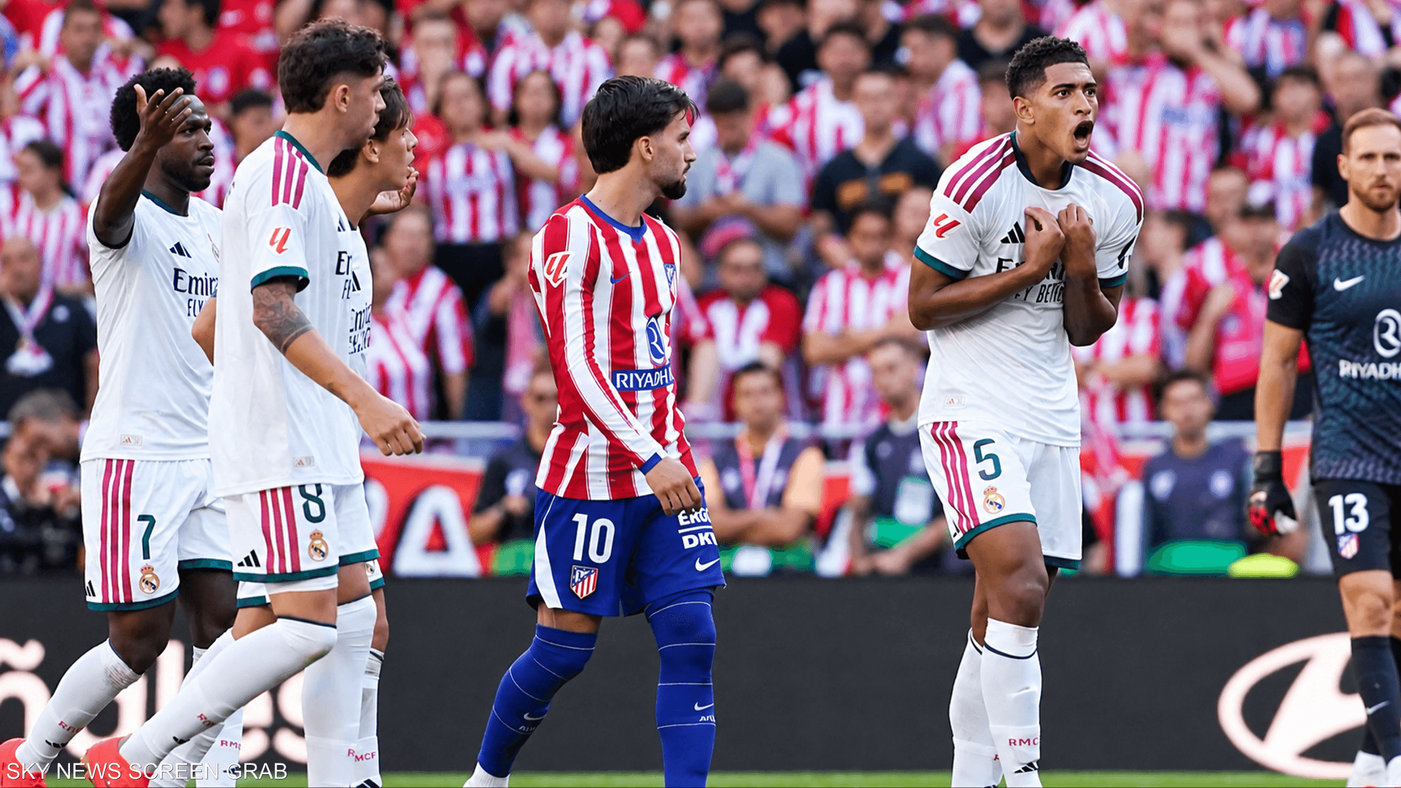 غضب ريال مدريد يشتعل بسبب قرارات الحكم