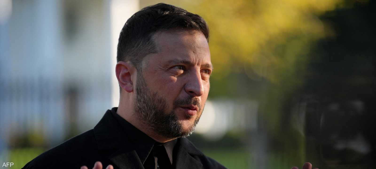 الرئيس الأوكراني فولوديمير زيلينسكي