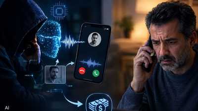 كيف يستخدم المحتالون الذكاء الاصطناعي لانتحال هويتك؟
