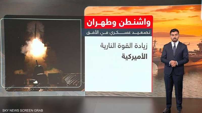 واشنطن وطهران.. تصعيد عسكري في الأفق
