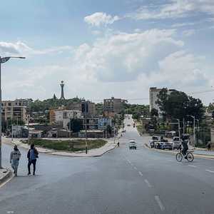 أحد شوارع ميكيلي عاصمة تيغراي