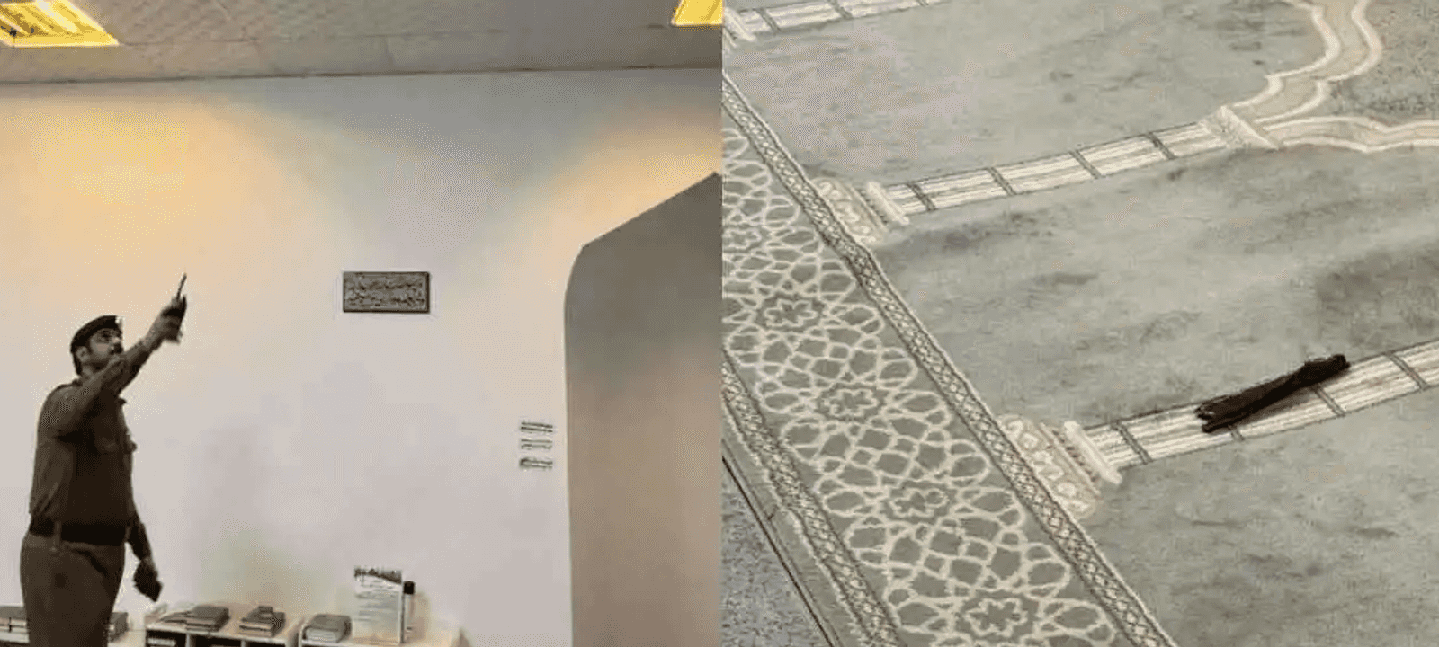 رجل أمن سعودي في المصلي