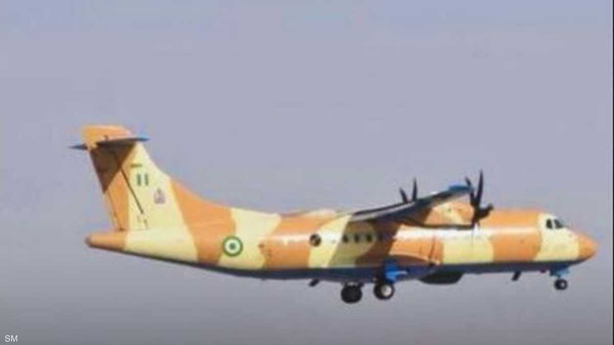 فيديو.. تحطم طائرة عسكرية نيجيرية تقل 32 شخصا