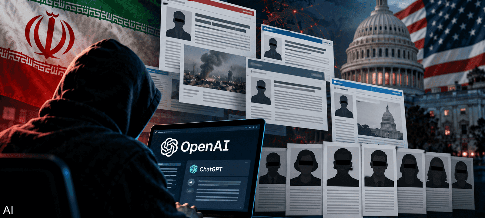 شملت المواد مقالات تتناول السياسة الأميركية تجاه إيران