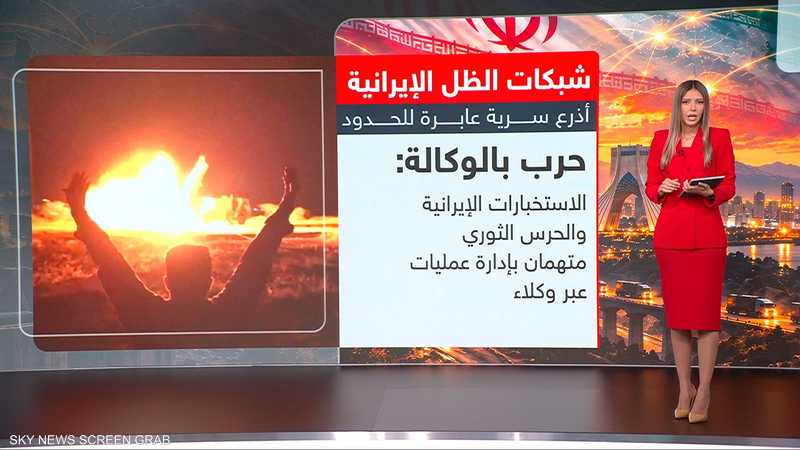 شبكات الظل الإيرانية.. أذرع سرية عابرة للحدود