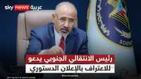 الزبيدي يدعو للاعتراف بالإعلان الدستوري.. هل تقترب التسوية؟