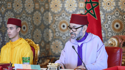 العاهل المغربي الملك محمد السادس