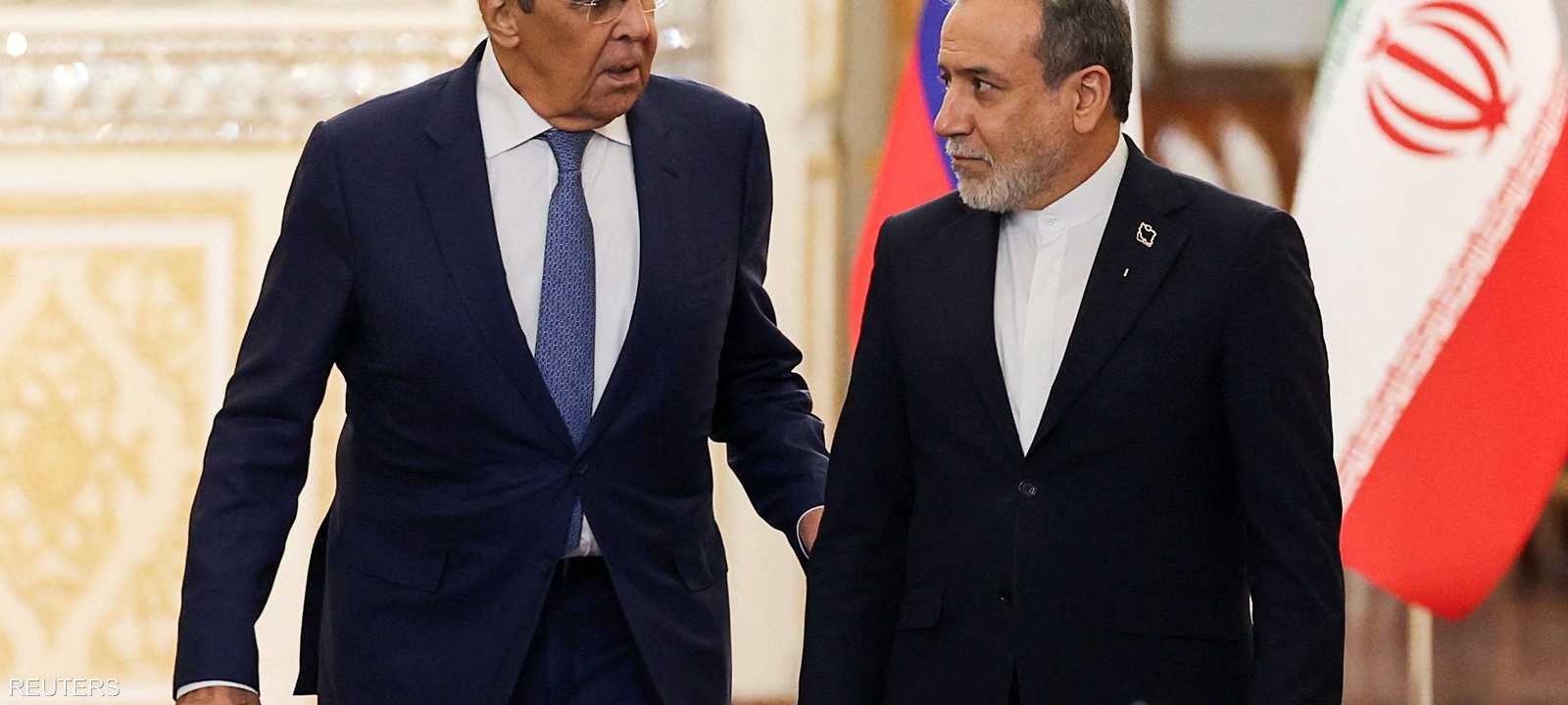لافروف مع عراقجي - أرشيفية