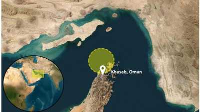 وقع الحادث على بعد 9 أميال بحرية شمال خصب