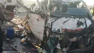 الحادث المروري بالجيزة أسفر عن مصرع وجرح العشرات