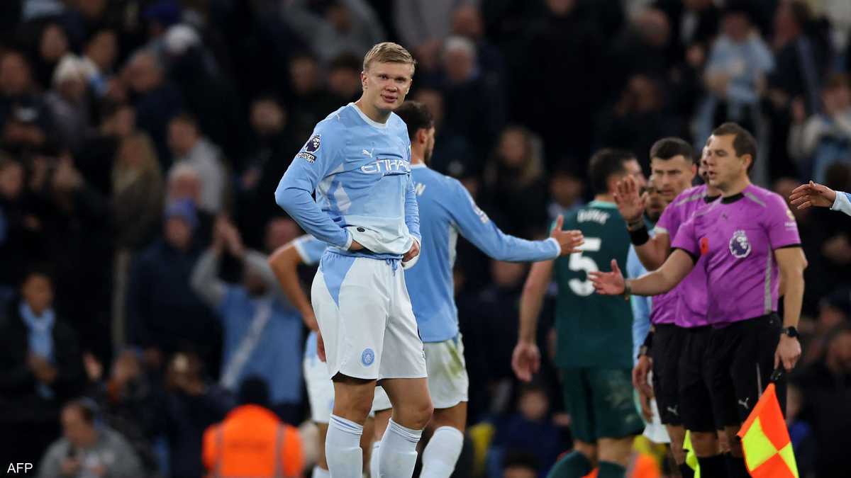 سقوط جديد لمانشستر سيتي في الدوري الإنجليزي