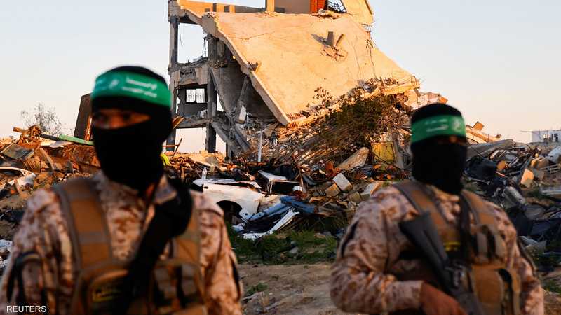 أرشيفية لعناصر من حماس في غزة