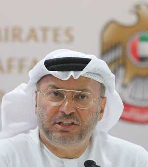 المستشار الدبلوماسي لرئيس دولة الإمارات أنور قرقاش