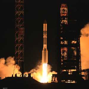 صورة أرشيفية للقاعدة التي تم إطلاق القمر منها بكازاخستان