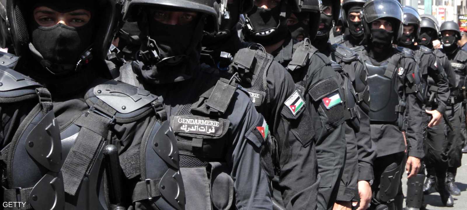 عناصر من الأمن الأردني - أرشيفية