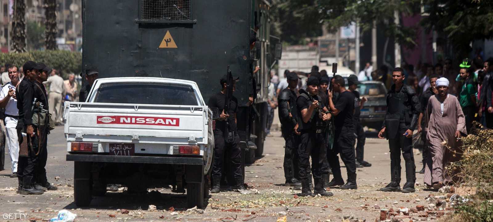 أرشيفية لقوات أمن مصرية