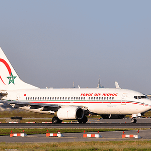 طائرة تابعة للخطوط الجوية المغربية