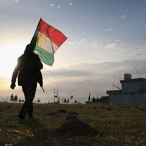 أحد عناصر قوات البشمركة