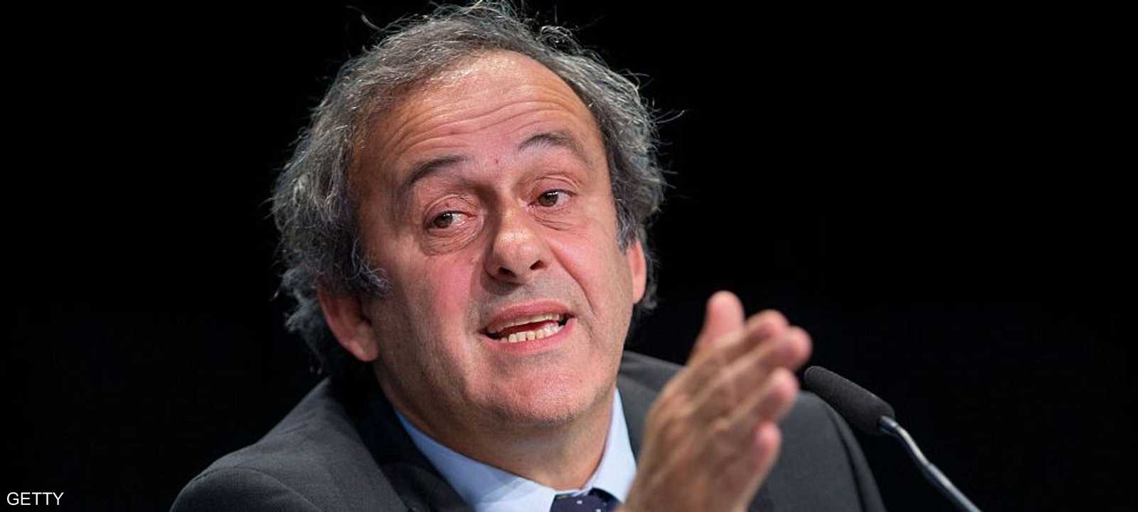 الرئيس السابق للاتحاد الأوروبي لكرة القدم ميشال بلاتيني