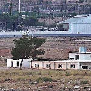 جانب من مطار المزة العسكري (أرشيف)