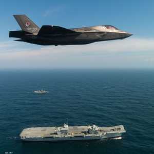 طائرة من طراز أف 35 أميركية الصنع.