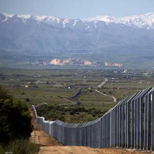 مرتفعات الجولان المحتلة والسياج الحدودي الإسرائيلي