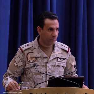 المتحدث باسم التحالف العربي تركي المالكي.