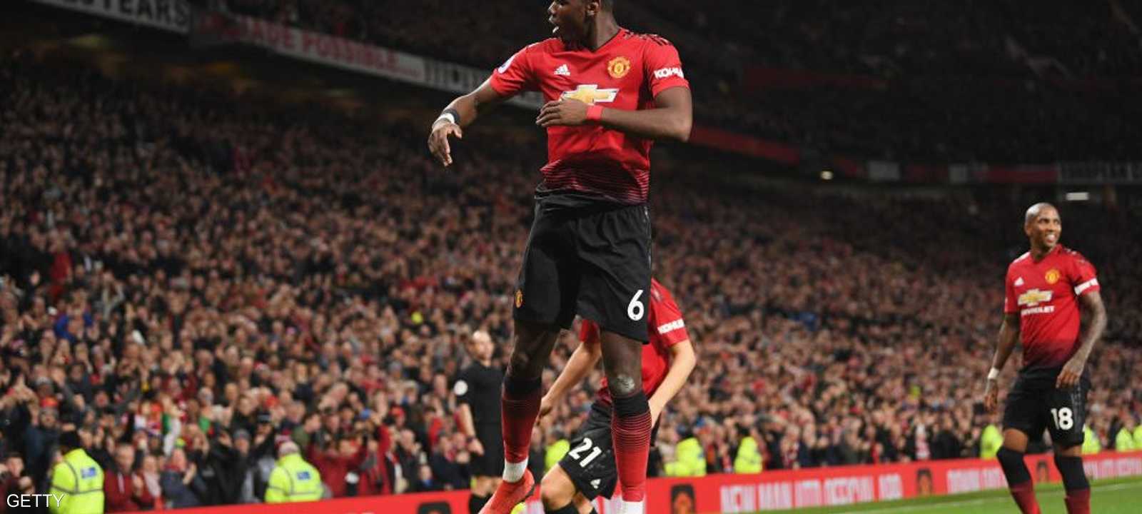 بوغبا سجل ثنائية في مرمى بورنموث