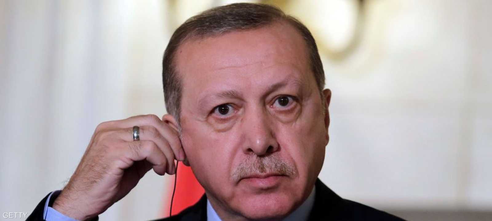 الرئيس التركي رجب طيب أردوغان