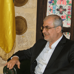 رئيس كتلة نواب حزب الله في البرلمان اللبناني محمد رعد