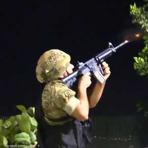 الجيش اللبناني يطلق النار على طائرات إسرائيلية