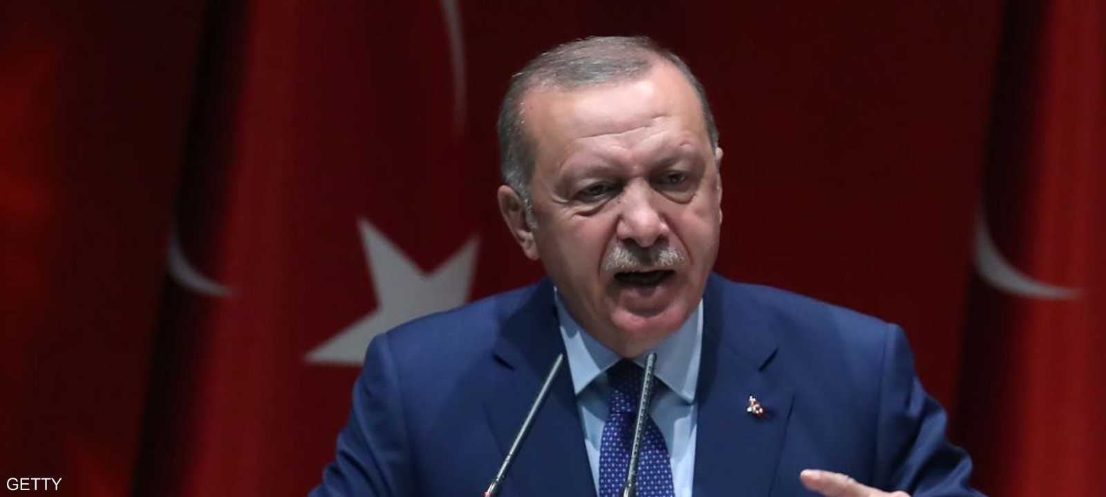 الرئيس التركي رجب طيب أردوغان