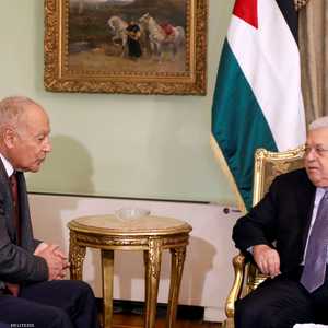 عباس مع أبو الغيط