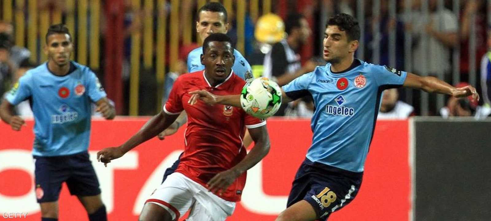 جانب من نهائي دوري الأبطال 2017 بين الأهلي والوداد