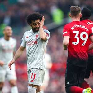 صلاح أمام مانشستر يونايتد في 2019