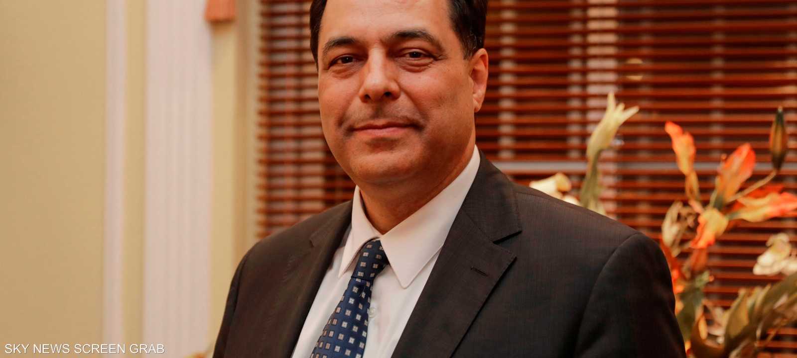 رئيس الحكومة اللبنانية حسان دياب