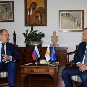 وزيرا خارجية روسيا وقبرص