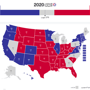 خريطة الانتخابات الأخيرة