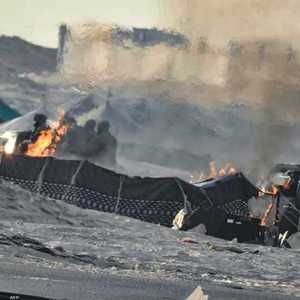 دمرت آلية لحمل الأسلحة شرق الجدار الأمني تابعة للبوليساريو