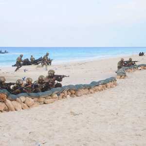 الفريق محمد فريد قد حضر إحدى مراحل المناورة