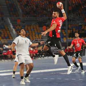 جانب من مباراة مصر وتشيلي في كأس العالم لكرة اليد 2021